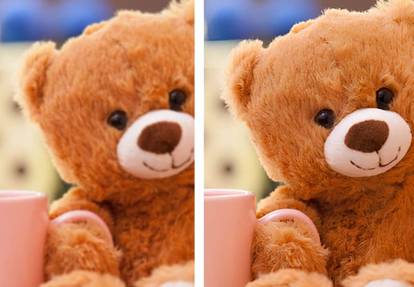 How to enlarge an image without losing quality