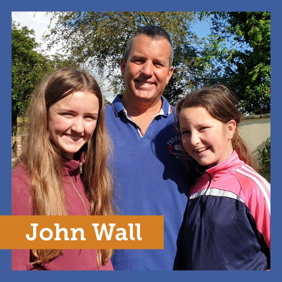 Dr. John Wall and family